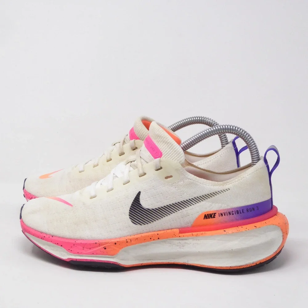 Nike Womens Invincible Run 3 Sail Pink Orange HF5025-100 Size 7.5